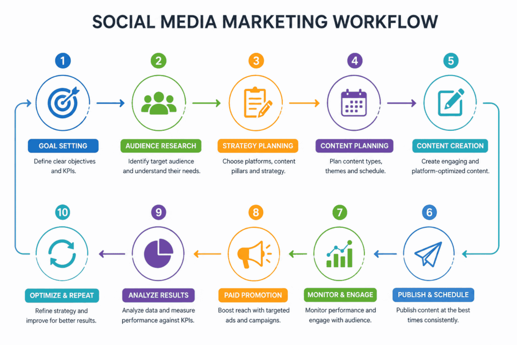 social-media-marketing-workflow